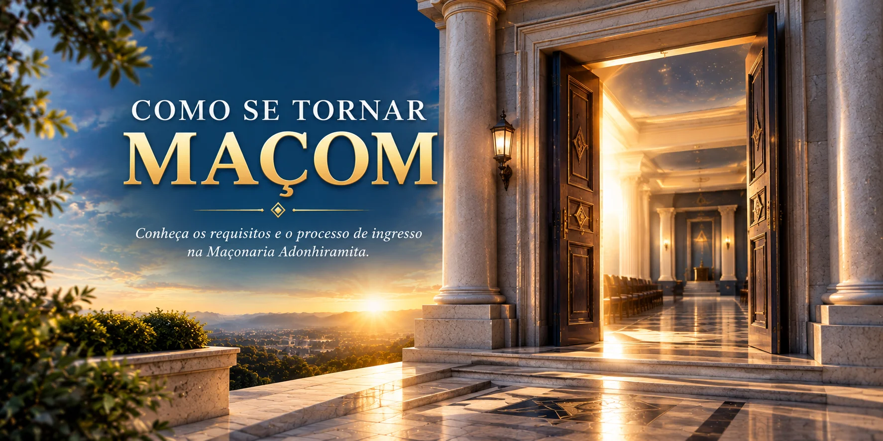 Como se tornar Maçom