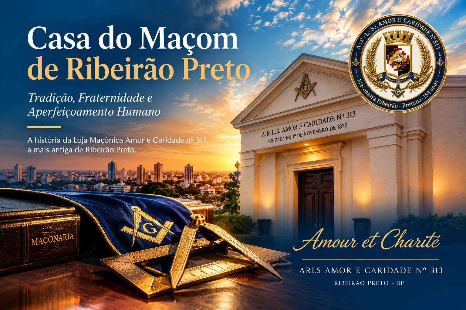 A CASA DO MAÇOM DE RIBEIRÃO PRETO